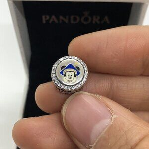 ✨🔥Pandora Disney Mickey Graduation Class of 2021 Charm S925 Sterling Silver